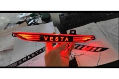 Фонарь противотуманный в задний бампер с надписью "Vesta" для Лада Веста
